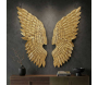 Décoration murale en métal ailes dorées Ali beauty 37.5 x 3 x 100 cm - MAURO FERRETTI