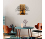 Décoration murale en métal et bois Arbre - HANAH HOME