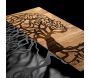 Décoration murale en métal et bois Arbre - 33,90