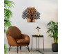 Décoration murale en métal et bois Arbre - HANAH HOME