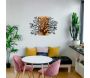Décoration murale en métal et bois Arbre - HANAH HOME