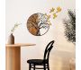 Décoration murale en métal et bois Arbre - HANAH HOME
