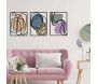 Décoration murale en métal coloré - HANAH HOME