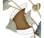 Décoration murale en métal et mdf Dory 61 x 5 x 86 cm - 62,90
