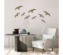 Décoration murale en polyester Oiseaux en vol - 28,90