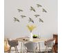 Décoration murale en polyester Oiseaux en vol - 29,90