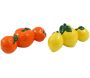 Décoration à poser en dolomite Agrumes 17 cm (Lot de 2)