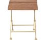 Desserte en bois et métal - ESSCHERT DESIGN