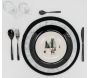Dessous d'assiette en métal galvanisé (Lot de 6) - 39,90