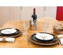 Dessous d'assiette en rotin et cannage (Lot de 6) - 6