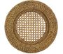 Dessous d'assiette en rotin et cannage (Lot de 6) - 5