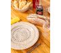 Dessous d'assiette en rotin et cannage - AUBRY GASPARD