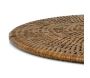Dessous de plat en rotin antique - AUB-5307