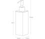 Distibuteur de savon mural Tower - YAM-0226