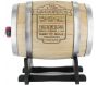 Distributeur de vin tonneau 5 litres Bistrot