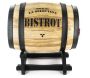 Distributeur de vin tonneau 5 litres Bistrot