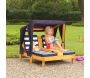 Double Chaise longue enfant avec porte-gobelets - KID-0336