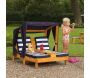 Double Chaise longue enfant avec porte-gobelets - 5