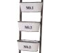 Echelle 5 paniers en fer et bois - ANT-0758