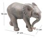 Eléphant en résine - IMH-0405