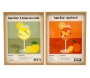Ensemble de 2 cadres recette Spritz