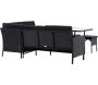 Ensemble canapé d'angle et table basse en résine tressée Knock - 5