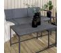Ensemble canapé fauteuils et table basse de jardin Dakar - 7