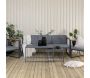 Ensemble canapé fauteuils et table basse de jardin Dakar