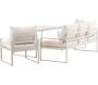 Ensemble canapé fauteuils et table de jardin Catania - 6
