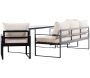 Ensemble canapé fauteuils et table de jardin Catania - 919