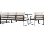Ensemble canapé fauteuils et table de jardin Catania - 5