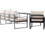 Ensemble canapé fauteuils et table de jardin Catania - 6