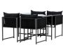 Ensemble 4 chaises et table de jardin Noto - 5