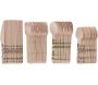 Couverts en bois 100% compostable Herbe