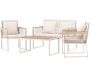 Ensemble détente canapé, fauteuils et table basse Dallas - VEN-0794