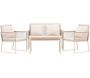 Ensemble détente canapé, fauteuils et table basse Dallas - VENTURE HOME