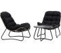 Ensemble détente 2 chaises et table basse Cala - VENTURE HOME