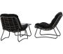 Ensemble détente 2 chaises et table basse Cala - 5