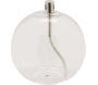 Ensemble lampe à huile en verre Sphere avec huile de paraffine - BAZ-0149