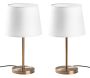 Ensemble de 2 lampes à poser Abajur