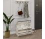 Ensemble meuble d'entrée et étagère avec patères Boby - HANAH HOME