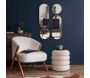 Ensemble de 4 miroirs rond et ovale doré Versa - CMP-4757