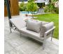 Ensemble repas de jardin 9 places en aluminium Antalya - 1789