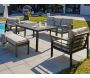 Ensemble repas de jardin 7 places en aluminium Cayenne