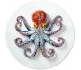 Ensemble sets de table en vinyle 38 cm et dessous de verre Octopus - MAC-0210