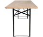 Ensemble table et banc de jardin Brasseur - 8