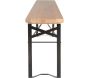 Ensemble table et banc de jardin Brasseur - 6