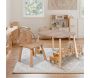 Ensemble table et chaise enfant en aggloméré Bizzy - HANAH HOME