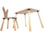 Ensemble table et chaise enfant en aggloméré Bizzy - 65,90