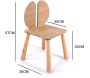 Ensemble table et chaise enfant en aggloméré Bizzy - ASI-1757